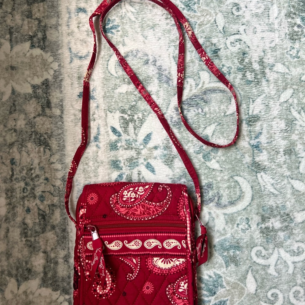 Vera Bradley Red Crossbody Bag